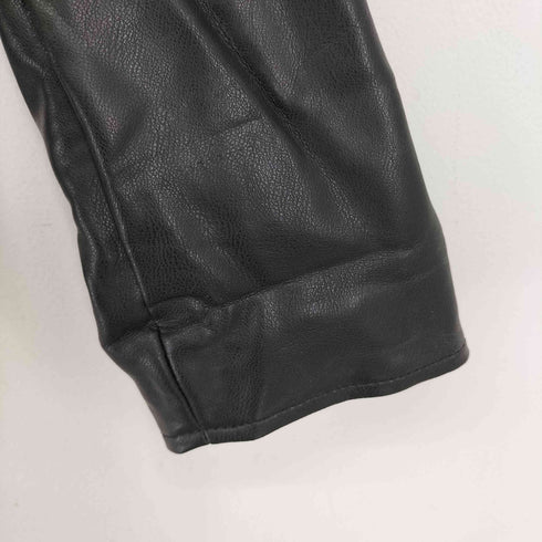 ザラ ZARA フェイクレザー ライダース ジャケット メンズ import:S