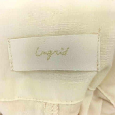 アングリッド Ungrid 25ss 透かし編みレースキャミワンピース レディース FREE