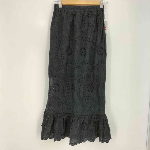アングリッド Ungrid 25ss カットワークレースコンビスカート レディース FREE