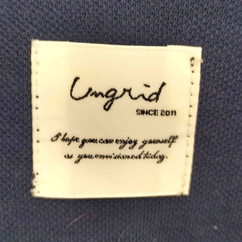 アングリッド Ungrid 25ss メッシュコンビナンバリングロングスリーブTee レディース FREE