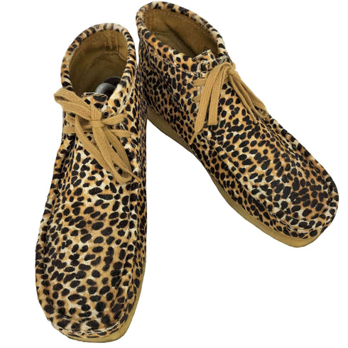 クラークスオリジナルズ Clarks ORIGINALS wallabee boot ANIMAL レオパード ハラコ ワラビーブーツ メンズ JPN:28.5