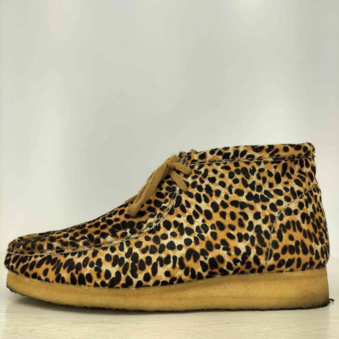 クラークスオリジナルズ Clarks ORIGINALS wallabee boot ANIMAL レオパード ハラコ ワラビーブーツ メンズ JPN:28.5