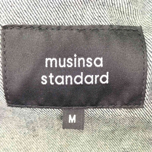 musinsa standard レギュラーカラー デニムジャケット メンズ