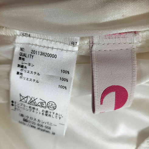 レーヨン100 ビジューデザインワンピース レディース