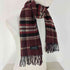 Cashmere blend チェック マフラー レディース