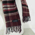 Cashmere blend チェック マフラー レディース
