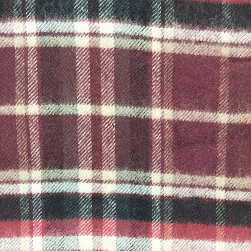 Cashmere blend チェック マフラー レディース