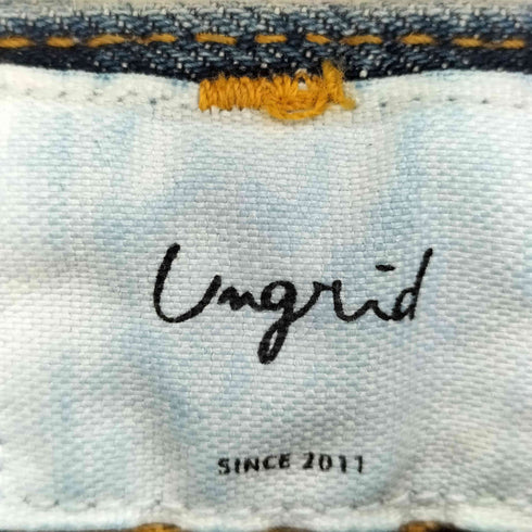 アングリッド Ungrid ハイウエストオーガニックコットンルーズデニム レディース 26inch