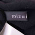 ミズイロインド mizuiro ind アクリル混 バックスリットロングニットベスト レディース