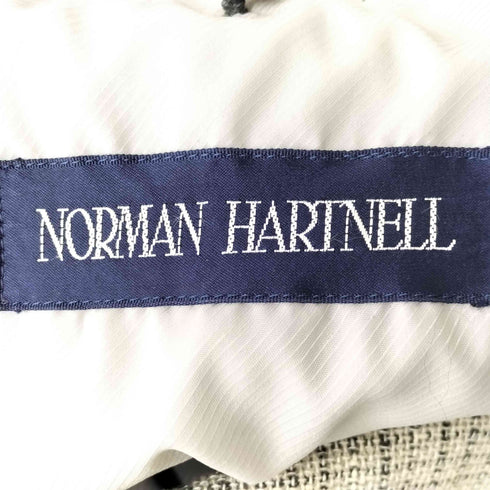 NORMAN HARTNELL 背抜き ツイード2Bテーラードジャケット メンズ 175-94-82-A6
