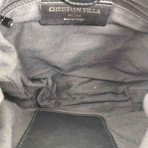 クリスチャンヴィラ CHRISTIAN VILLA イタリア製 レザー ショルダーバッグ レディース