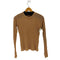 オーラリー AURALEE 20SS SEE-THROUGH RIB MOCK NECK L/S TEE レディース 1