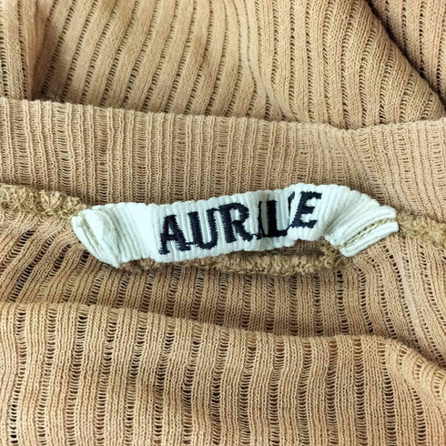 オーラリー AURALEE 20SS SEE-THROUGH RIB MOCK NECK L/S TEE レディース 1