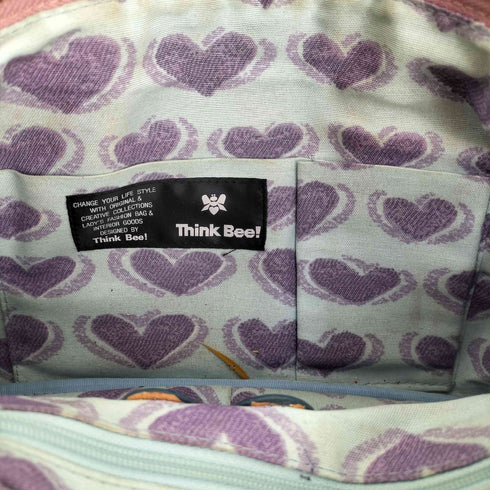 シンクビー Think Bee 総柄ハンドバッグ レディース