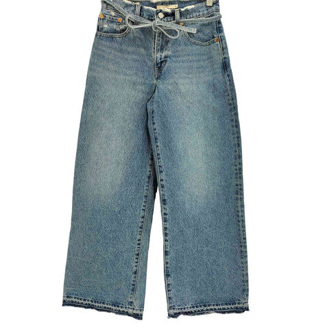 アングリッド Ungrid 別注 XL STRAIGHTダメージデニム レディース W25 L29