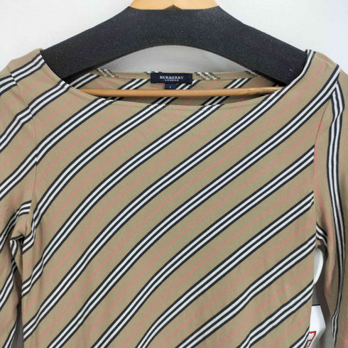 バーバリーロンドン BURBERRY LONDON ボーダーストライプ L/S カットソー レディース JPN:1