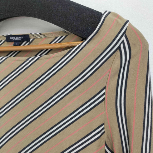 バーバリーロンドン BURBERRY LONDON ボーダーストライプ L/S カットソー レディース JPN:1