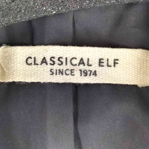 クラシカルエルフ CLASSICAL ELF ヘリンボーン ダブル テーラードジャケット レディース