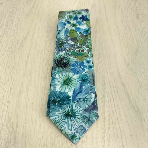 ポールスミス Paul Smith シルク100 花柄 ネクタイ メンズ