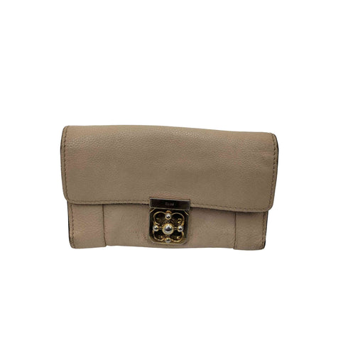 クロエ Chloe レザーロングウォレット レディース