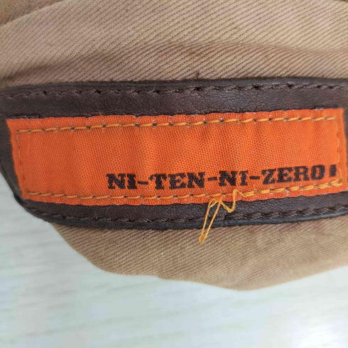 NI-TEN-NI-ZERO レザーボディバッグ メンズ