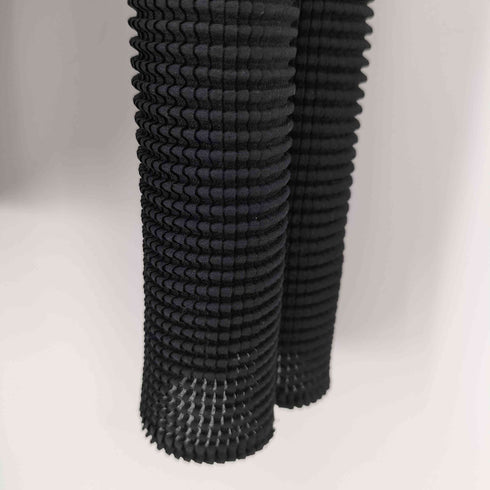 ミーイッセイミヤケ me ISSEY MIYAKE ワッフルプリーツ カーディガン レディース