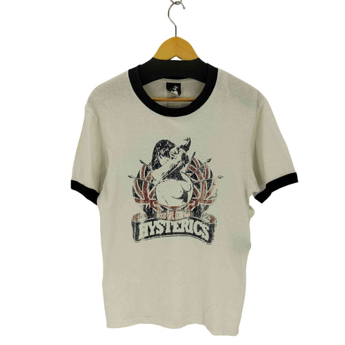 ヒステリックグラマー HYSTERIC GLAMOUR プリントリンガーTシャツ メンズ JPN:M