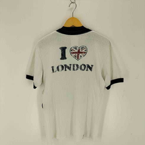 ヒステリックグラマー HYSTERIC GLAMOUR プリントリンガーTシャツ メンズ JPN:M