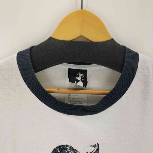 ヒステリックグラマー HYSTERIC GLAMOUR プリントリンガーTシャツ メンズ JPN:M