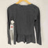 バーバリーブルーレーベル BURBERRY BLUE LABEL ハートプリント Aライン クルーネック L/S Tシャツ Y2K レディース EUR:38