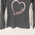 バーバリーブルーレーベル BURBERRY BLUE LABEL ハートプリント Aライン クルーネック L/S Tシャツ Y2K レディース EUR:38