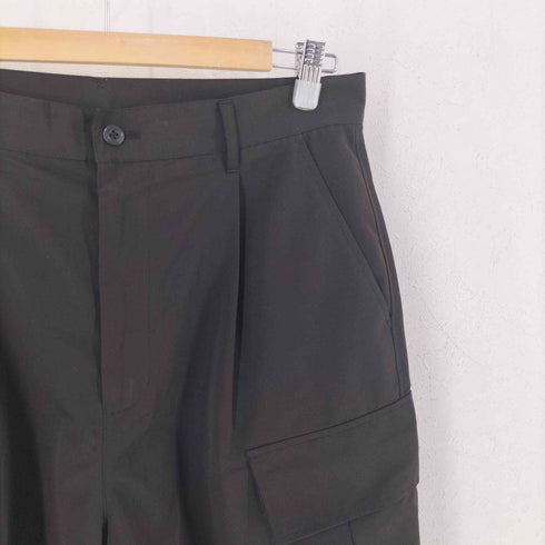 ユナイテッドアローズグリーンレーベルリラクシング UNITED ARROWS green label relaxing ワイド カーゴ ショート パンツ メンズ L