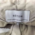 アトリエベトン ATELIER BETON リネン混 タックテーパードパンツ メンズ 2