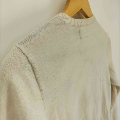 ポロラルフローレン POLO RALPH LAUREN 原稿タグ Washable Merino Wool ウォッシャブル メリノ ウール ポニー刺繍 クルーネック プルオーバー ニット セーター レディース import:M