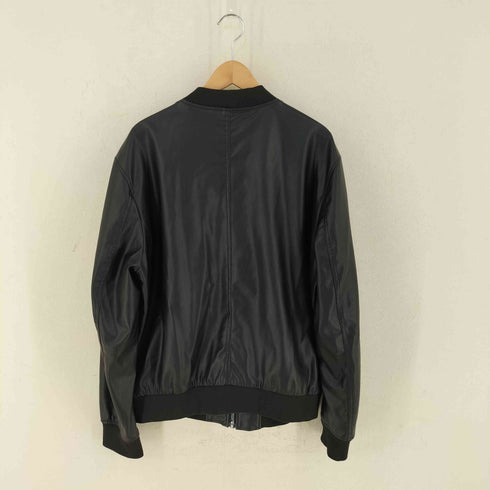 ザラ ZARA フェイクレザージャケット メンズ import:XL