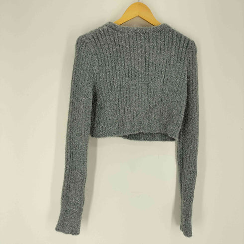 スライ SLY GLITTER KNIT 2WAY カーディガン レディース
