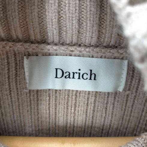 ダーリッチ Darich 22AW リブタートルネック セーター レディース FREE