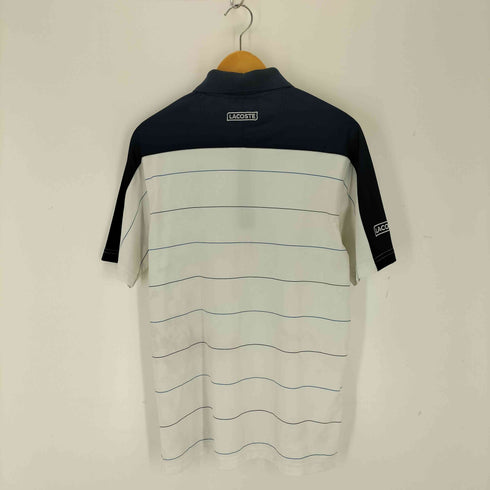 ラコステ LACOSTE ロゴワッペンポリポロシャツ メンズ 4