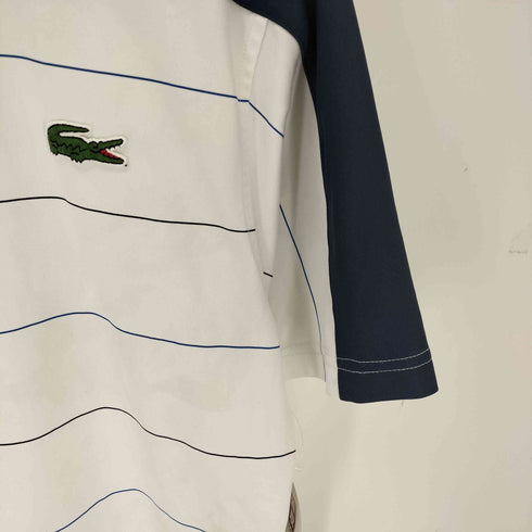 ラコステ LACOSTE ロゴワッペンポリポロシャツ メンズ 4