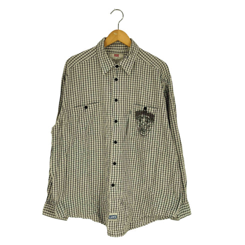 リーバイス Levis 90S 香港製 コットン チェックシャツ メンズ import:XL