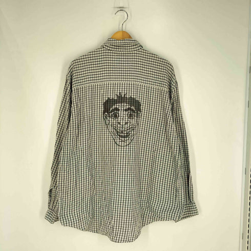 リーバイス Levis 90S 香港製 コットン チェックシャツ メンズ import:XL