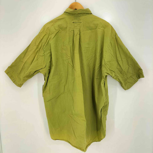 ノーティカ NAUTICA 90s 香港製 ロゴ刺繍 ワークシャツ メンズ import:XL