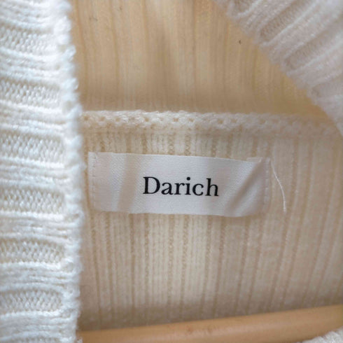 ダーリッチ Darich 22AW リブタートルネック セーター レディース FREE