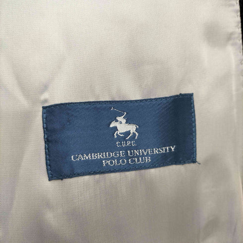 Cambridge university POLO CLUB ウール100 ダブルブレスト テーラードジャケット メンズ 5-400号