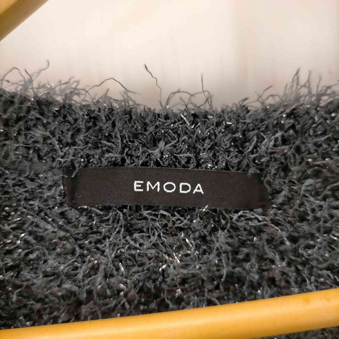 エモダ EMODA 24AW フラッフィー ニット タンクトップ レディース FREE