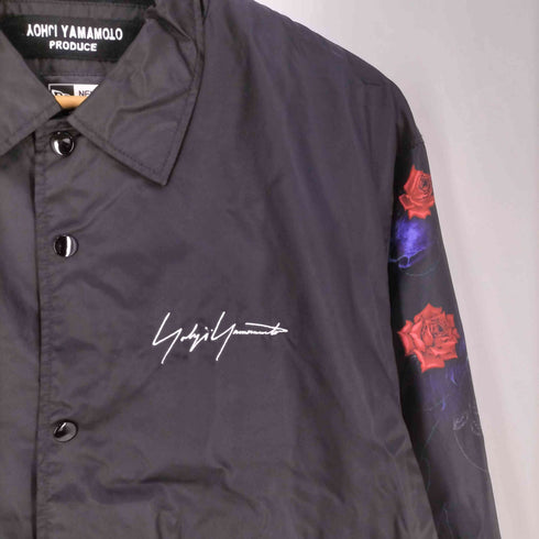 ヨウジヤマモト Yohji Yamamoto 18SS スカルローズコーチジャケット メンズ JPN:4