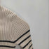 エモダ EMODA 24AW ハイネック クロップ ロゴ ニット レディース FREE