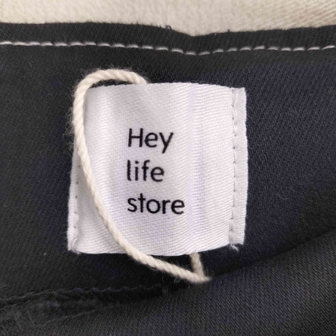 ヘイライフストア Hey life store スリットデニムスカート レディース JPN:S