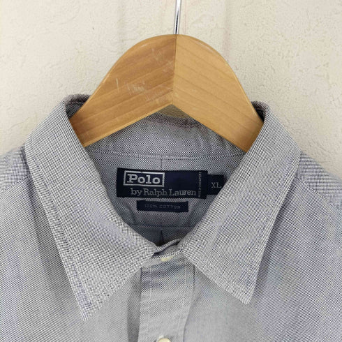 ポロバイラルフローレン Polo by RALPH LAUREN ダブルフラップポケット L/S シャツ メンズ XL