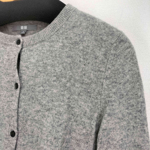 ユニクロ UNIQLO カシミヤクルーネックカーディガン レディース JPN:M
